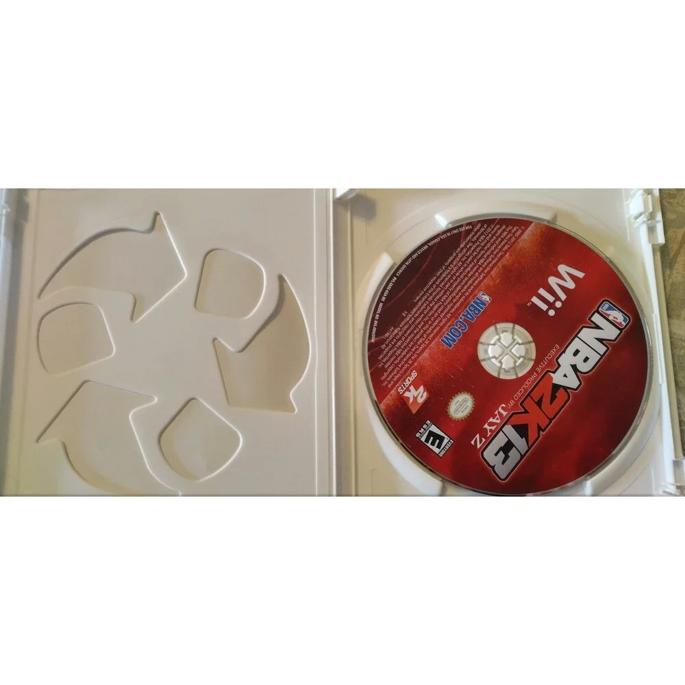 Lot Of 2 Nintendo Wii Games Ben 10 Alien Force And NBA 2k13 RATED E